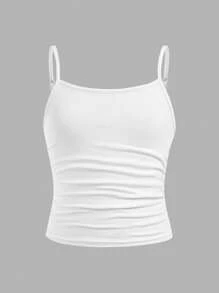SHEIN Girlism 3pcs/Set Tween Girls Fitted Casual Sports Camisole Tank Top