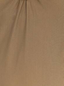 Nöista Textured Bardot Swimsuit 
Bardot Off-Shoulder Swimsuit. A Flattering U-Ring Detail With A Luxurious Touch! - Brown - View 4