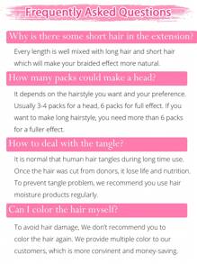 Boho Braids 1 件棕色非洲卷发散装真人发辫接发，适用于扭发辫，每件 50 克，钩针编织真人发接发，适用于无结辫子 - S4 - 查看 8