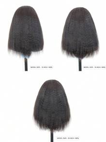 预漂白无胶透明蕾丝蓬松直发9*6 180% 16-28英寸蕾丝闭合假发，自然黑色，即戴即走，提升度假氛围，活力四射，旅行必备，节日装扮，伴娘礼物，送给女性的礼物，时尚女性编织无胶假发，万圣节化妆配饰，女性振动器，情人节真人发蕾丝假发，自然无胶假发，浪漫约会女性 - SNatural - 查看 4