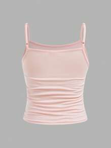 SHEIN Girlism 3pcs/Set Tween Girls Fitted Casual Sports Camisole Tank Top