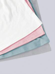 4pcs/Set Tween Girl Regular Camisole Underwear Set - Multicolor - View 5