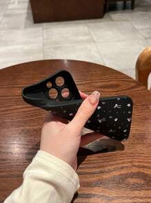 Trape Graphic 艺术家 1 件极简主义心形、蝴蝶结、花朵设计手机壳，可爱适合送礼，兼容 Iphone11/12/13/14/15/16 Pro Max、S25 Ultra/S23/S24 Ultra