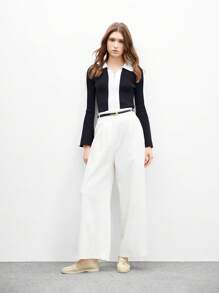 CUCCOO BIZCHIC Women's Solid Color Simple Casual Fashion Slip-On Shoes, For Daily Wear Spring Shoes Spring Break Easter - Beige - View 10