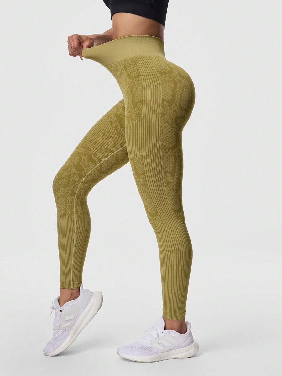 SHEIN Sports Seamless & Stretchy Sports Yoga Leggings For Women