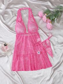 2 件女士性感睡袍，休闲时尚，适合日常穿着