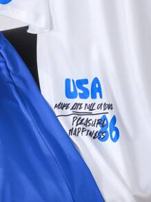 Youth Boys' Casual Cool Comfortable Long Sleeve Hoodie & Pants Set - Blue - View 6