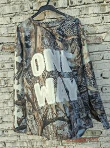 SHEIN Manfinity Dauomo Men's Casual Summer T-Shirt, Simple & Fashionable For Daily Wear