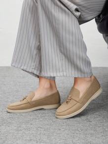 CUCCOO BIZCHIC Plates-formes casual à enfiler avec patchwork et franges pour un usage quotidien, pour femmes