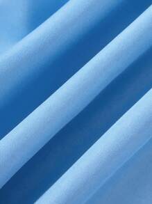 3-Piece Tween Girl Blue Vest Suit Set With White Tee And Pants, Formal Look, Spring/Summer