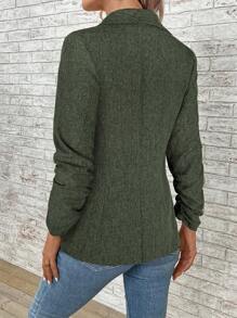 EMERY ROSE 女士简约时尚休闲西装外套，适合秋冬季日常穿着