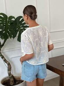 Serisse Women's Simple Fashionable Casual Daily Shirt Summer - Multicolor - View 2