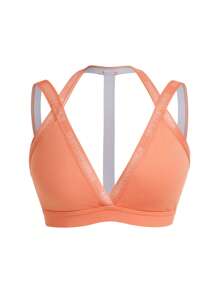 Powerista 女士日常健身运动文胸带字母松紧带 - 彩色 - 查看 3