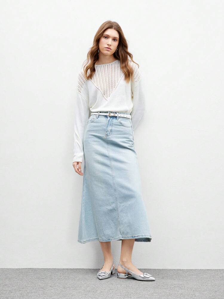 CUCCOO BIZCHIC Women Plain Color Metal Decor Simple Flat Loafers, Casual For Everyday Wear Spring Shoes Spring Break Easter For Christmas Spring Shoes