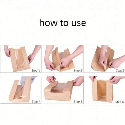 100 Túi Đựng Bánh Mì Dung Tích Lớn (50 Túi Đựng Bánh Mì + 50 Nhãn Dán), Túi Đựng Bánh Mì Nướng Trong Suốt Dùng Để Đựng Bánh Mì Tự Làm, Hoàn Hảo Để Gói Và Bảo Quản Các Sản Phẩm Bánh Mì (Có Sẵn Trong Gói Nhỏ 10 Chiếc) Túi Đựng Đồ Dùng Học Tập, Hộp Đựng Thực Phẩm Thích Hợp Để Đựng Kẹo, Bánh Quy Sô Cô La, V.v.