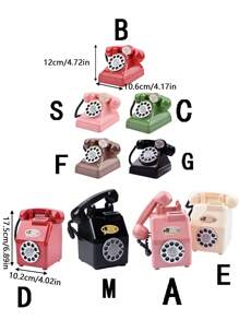 1 lọ tiết kiệm hình điện thoại màu hồng, trang trí phòng cho bé gái tuổi teen, đạo cụ chụp ảnh, quà tặng sinh nhật - Nhiều màu - Xem 3