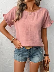 Breezaya 一件式简约现代休闲波西米亚衬衫