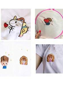 1 Set Of 12/24/36/50/100 Colours Bundles Rainbow Embroidery Floss Cross Stitch Thread Art, Bracelet Thread, Craft Silk Thread, Aromatic Embroidery Thread Set,DIY Embroidery Sewing Thread,DIY Craft