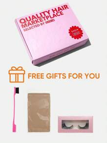 Wear&Go 6X4 卷曲人发无胶假发卷发假发透明预切蕾丝前部假发预拔发际线即戴蕾丝闭合假发自然黑色人发假发原始头发适合女性日常使用 - Natural Black - 查看 10