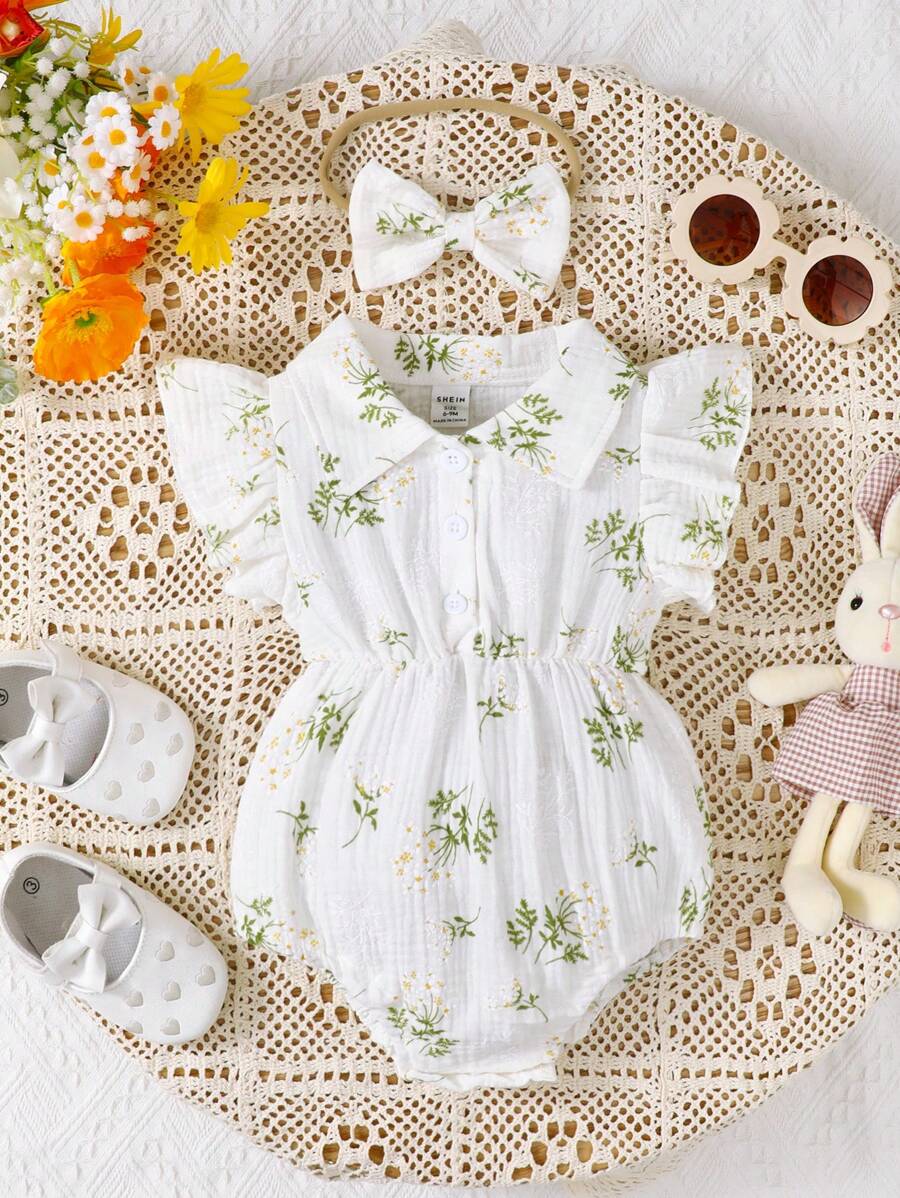Bộ áo liền thân dệt kim tay bồng cho bé gái, mẫu mới mùa xuân/hè, chất liệu cao cấp, thoải mái, thiết kế thời trang sang trọng, đa năng cho cả mặc thường ngày và thư giãn. - Màu be - Xem 1