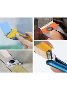 1pc Two Tone Cleaning Scraper,Suitable Kitchen,Bathroom,Home,Household Supplies