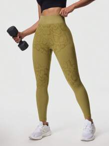 SHEIN Sports Seamless & Stretchy Sports Yoga Leggings For Women