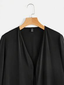 Al Najma Abaya larga bordada con flores para mujeres, bata modesta