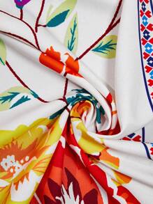 Breezaya 女士休闲度假印花吊带长款吊带背心