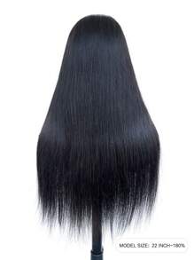 TrueHD 9 AM Hair Store 真人发免胶假发 高清蕾丝直发真人发假发 漂白发结 6*4 180% 8-14英寸波波头 16-30英寸长发蕾丝闭合假发 预先拔毛 自然色编织免胶真人假发 万圣节化妆配件 女性振动器 免费赠品 - SNatural - 查看 5