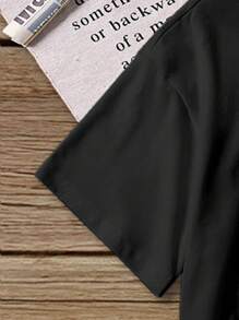 Young Boy Milk Silk Basic Short Sleeve Undershirt