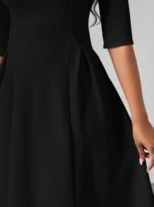 SHEIN Lady 春夏秋冬优雅办公室聚会新年女士连衣裙