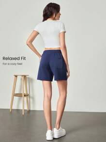 GLOWMODE Shorts bermuda ajustables à poches en modal SoftSerene, décontractés pour le quotidien et la détente estivale