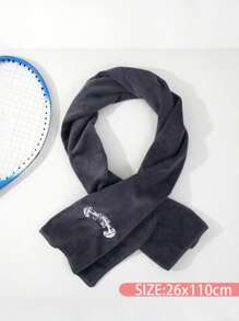 1pc Multi-Functional Quick-Dry Sweat Towel, Fitness Equipment Absorbent Pad, Suitable For Tennis, Football, Basketball, Hiking, Swimming Home Bathroom Decor Summer Beach Essentials - Grey - View 2