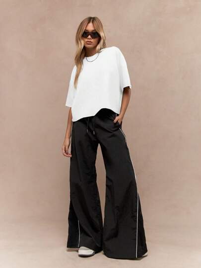 MISSGUIDED Oversized Boxy Cut T-Shirt Urban Streetwear｜MISSGUIDED