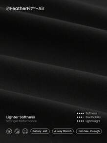 GLOWMODE 6 英寸 FeatherFit™-Air Break A Sweat Insta-Cinch 收腹提臀露背连体衣连身裤低冲击瑜伽日常可拆卸罩杯