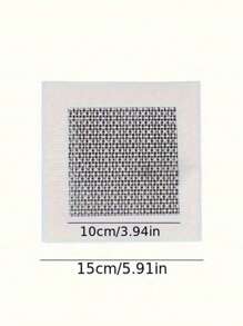 1/5 件装石膏板修补铝墙修补片，镀锌板上覆纤维网，石膏板孔洞修补片金属修补片，带加长自粘网
