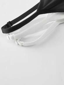 SHEIN LUNE 3 件套防闪烁吊带背心，内置衬垫，舒适