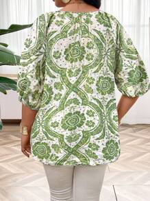 EMERY ROSE Plus Size Simple Fashion Casual Daily Wear Shirt