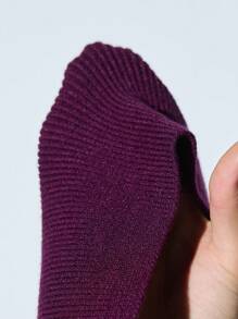 Maija 2025年7月4日，圣约翰，毕业典礼，节日，女士纯色早春圆领前金属纽扣装饰无袖简约时尚百搭针织毛衣上衣，秋季、冬季圣诞节休闲日常穿着，女士新年休闲衬衫，红色上衣 - 粉色 - 查看 8