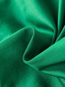 2 Pcs/Set Boys' Color Block Crew Neck Long Sleeve Sweatshirt And Trousers