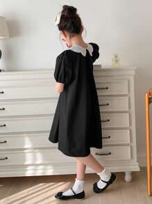 DAZY Tween Girl Dress, Fall Clothes,Back To School Clothes - Black - View 5