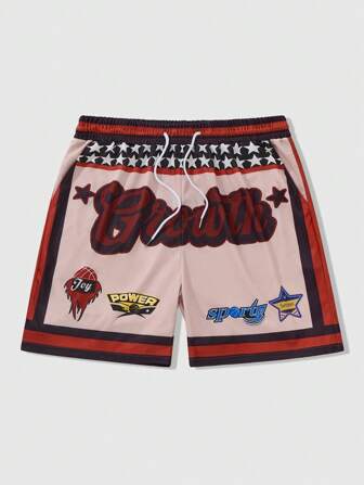 Street Life Pantaloncini da uomo con stampa gotica scura, adatti per la primavera/estate, stile opiumcore, Ognissanti