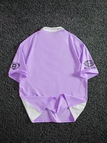 Manfinity EMRG Men's Polo Shirt, Minimalist And Fashionable, Suitable For Summer - Multicolor - View 2