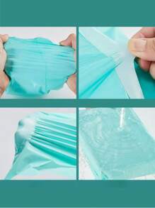 20pcs Thickened Waterproof Solid Color Packing Bags, Versatile Pouch For School, Office, Shipping And Mailing - Mint Green - View 6