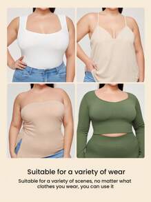 LUVLETTE 加可重复使用的粘性自粘透气穿孔隐形硅胶乳头罩 - 附赠乳贴 - 即用型旅行必备乳头罩 - Almond - 查看 9