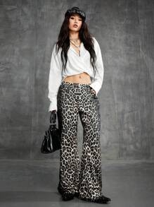 SHEIN EZwear Women's Spring And Summer Festival Date Night Going Out Basic White Blouses - White - View 5