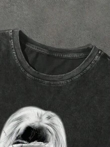 Manfinity EMRG Men Figure & Letter Graphic Tee