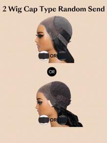 13x4 Pre-Everything Body Wave Lace Front Wig Adjustable 3D Cap Frontal Wig 100% Human Hair Pre Cut Pre Bleached Pre Plucked Lace Wigs For Women - S1 - View 10