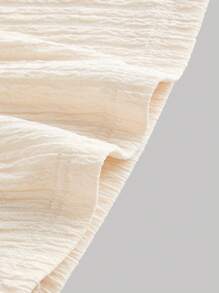 SHEIN MOD Women's Apricot Casual Romantic Sleeveless Dress - Apricot - View 4