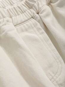 FRIFUL Pantalones vaqueros de unicolor de estilo simple para el uso diario de mujeres